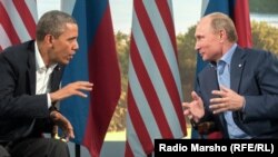 Vladimir Putin i Barak Obama