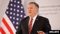 مایک پومپئو میگوید: انتظارات فرانسه، آلمان و بریتانیا از ایران با انتظارات آمریکا بسیار سازگاری دارد.
