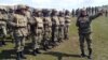 Armenia -- Soldiers pictured during a military exercise in Tavush, March 26, 2019.