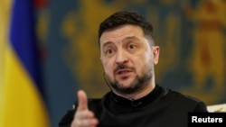 Ukraine's Volodymyr Zelenskyy says Kyiv can help partners with its navigation expertise. (file photo)