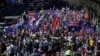 Far-right anti-immigration rally in Sydney, Australia. August, 31, 2025