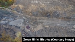 Stanje terena nakon završetka radova u rudniku, novembar, 2025.