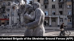 Фото: Украинадағы 93-ші механикаланған бригаданың баспасөз хатшысы Ирина Рыбакова (AFP)