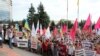 У Запоріжжі тисячі людей мітингували через конфлікт у міській раді