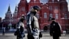 İğtişaş polisi Moskva küçələrində