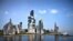 Azerbaijan's ambitious Khazar Islands project (artist's impression) could benefit from a new advance in elevator technology. 