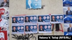 Posterë nga fushata parazgjedhore në Prishtinë