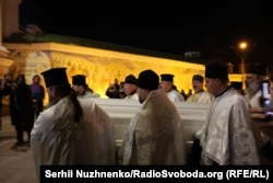 Прощання з патріархом Православної церкви України Філаретом. Київ, 20 березня 2026 року