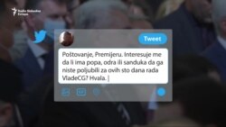 Pitanja premijeru Crne Gore na 100 dana Vlade