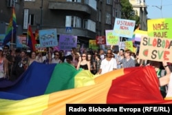 Povorka je održana pod sloganom "Sve nam boje dobro stoje"