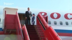 Russia's Prime Minister Arrives In Yerevan