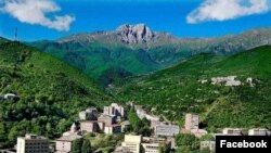 A general view of the town of Kapan in southern Armenia (file photo).