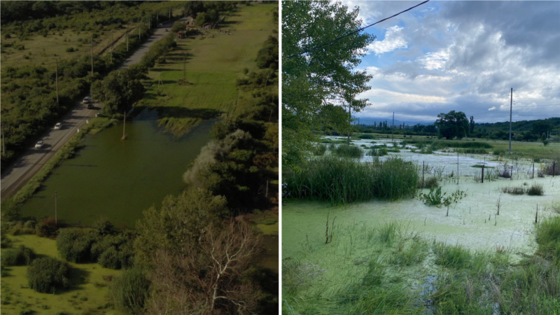 „კანალიზაციის ტბა“: ახალი სისტემის პროექტი 850 ათასი დაჯდა, მშენებლობა ჯერ არ დაწყებულა