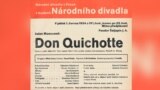 Фрагмент афиши пражского Народного театра. 1934 год. Из архива Народного театра