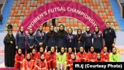 Tajikistan,Dushanbe city, Iran won CAFA Women Futsal Championship in Dushanbe, Tajikistam.