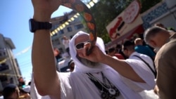 Pelerinajul de Anul Nou evreiesc la Uman, Ucraina, sfidează amenințarea războiului