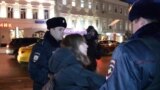 Activists Detained In Moscow Along With RFE/RL Journalists