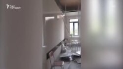 მარტვილის სოფლელ დიდი ჭყონის საჯარო სკოლაში ჭერის ნაწილი ჩამოიშალა