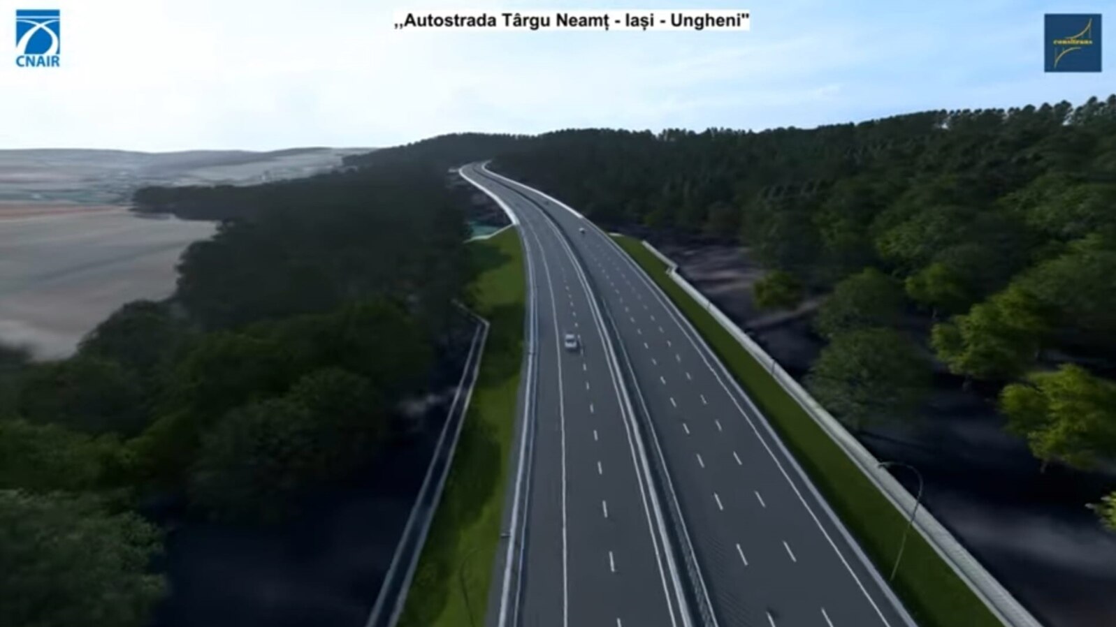 Simulare pentru A8, care leagă Transilvania de Moldova