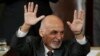 Afghan President Ashraf Ghani acknowledges applause while addressing a joint meeting of Congress at the Capitol in Washington on March 25.