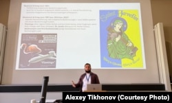 Лекция Алексея Тихонова о влиянии войны на язык