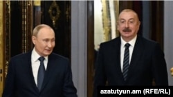 V.Putin və İ.Əliyev