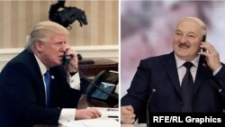 Американскиот претседател Доналд Трамп и белорускиот претседател Александар Лукашенко