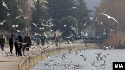 Сончево интермецо во Охрид. Охридско Езеро. 