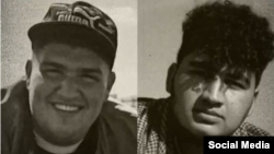 رسول و رضا کدیوریان، از معترضان کشته‌شده در کرمانشاه