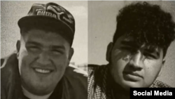 Brothers Rasul and Reza Kadivorian, both construction workers, were killed during a protest in Kermanshah Province on January 3. (courtesy image)