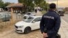 Policija ispred lokala u Višnjičkoj banji nakon pucnjave, 30. septembar 2025.