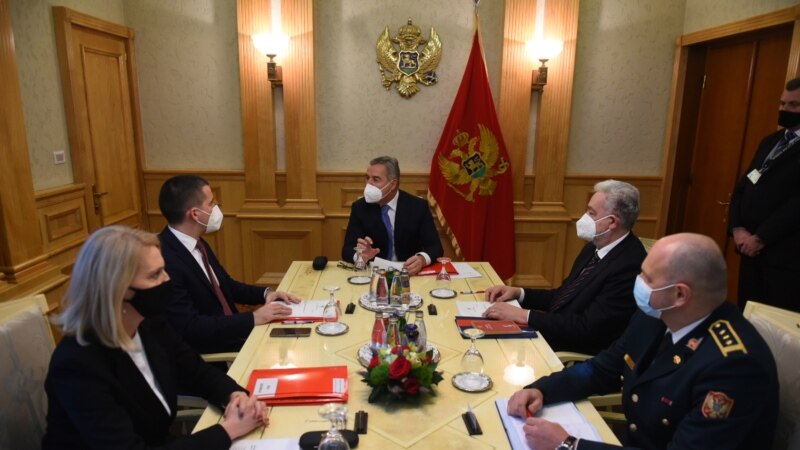 Savjet za odbranu Crne Gore odložio odluku o smjenama u vojnom vrhu 