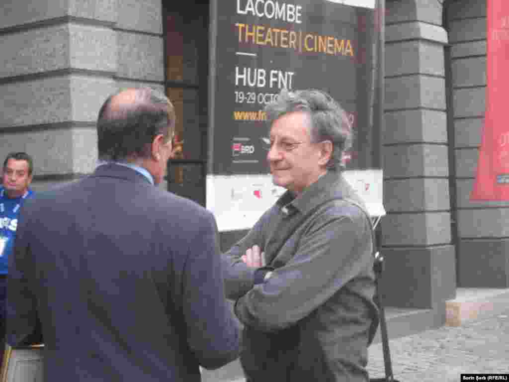 Ion Caramitru, președintele UNITER și directorul Teatrului Național din București