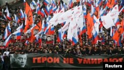 La marșul de duminică în memoria lui Boris Nemțov