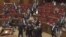 Armenia -- Pro-government and opposition deputies brawl on the parliament floor, Yerevan, May 8, 2020.
