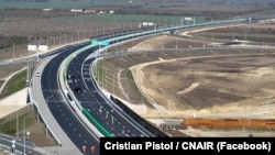 Segmentul A7 de 11 kilometri de lângă Focșani a fost inaugurat joi 7 noiembrie.