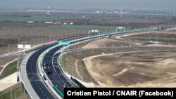 Autostrada A7, în Moldova, construită din bani de la Uniunea Europeană.