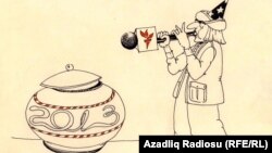 Rəşid Şərifin karikaturası