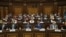 Armenia - Deputies from the ruling Civil Contract party attend the inaugural session of the recently elected National Assemnly, Yerevan, August 2, 2021.