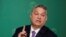 Hungary's PM Orban takes part in an annual business conference in Budapest