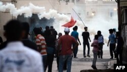 Акция протеста в связи с арестом Раджаба. 17 мая 2012 г.