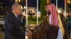 Recep Tayyip Erdoğan török elnök és Mohammed bin Szalmán szaúdi koronaherceg
