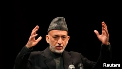 Afghan President Hamid Karzai 