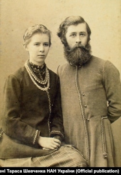 Лариса та Михайло Косачі. Київ, 1890-ті роки