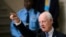 UN envoy to Syria Staffan de Mistura at the opening of Syrian peace talks at the United Nations offices in Geneva on January 29.