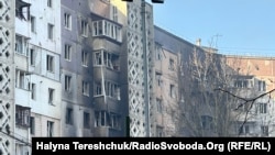 Наслідки попередніх ударів РФ по Тернополю, фото архівне