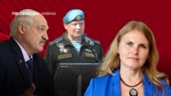 Новы кіраўнік вайсковай выведкі Аляксей Хузяхметаў. Аляксандар Лукашэнка. Вядучая Ганна Соўсь. Ілюстрацыйны каляж  