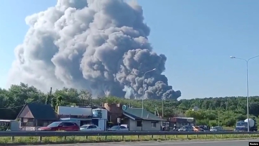 rferl.org - Russian Logistics Sites Targeted Again As Zelenskyy Urges Faster Patriot Deliveries
