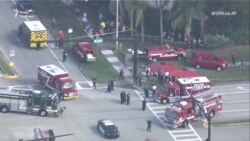 США. 17 людей вбито, є поранені. Відео з місця стрілянини в школі штату Флорида (відео)