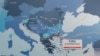 O hartă din 2020, sugerând rute pentru transportul de gaze de la terminalul LNG de la Alexandroupolis în Grecia către nordul Europei 